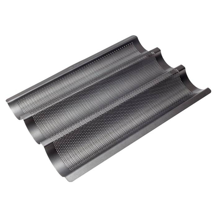 Rbv Birkmann BAGUETTEBLECH PERFORIERT FÜR 3 STÜCK LAIB & SEELE Blitzangebot