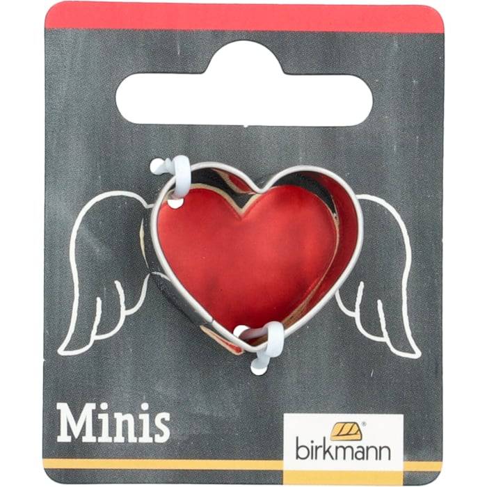 Rbv Birkmann Mini-Ausstechform Herz Edelstahl | 2,5 cm