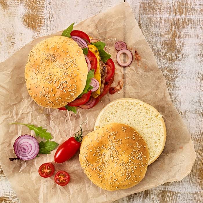 Rbv Birkmann Burger Brötchenblech Perforiert | für 4 Stück Laib & Seele VIP-Rabatte