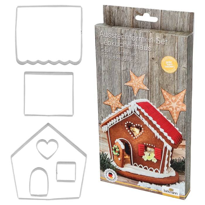 Rbv Birkmann AUSSTECHFORMEN-SET LEBKUCHENHAUS EDELSTAHL | 6-TEILIG AUSSTECHFORMEN Tiefpreis