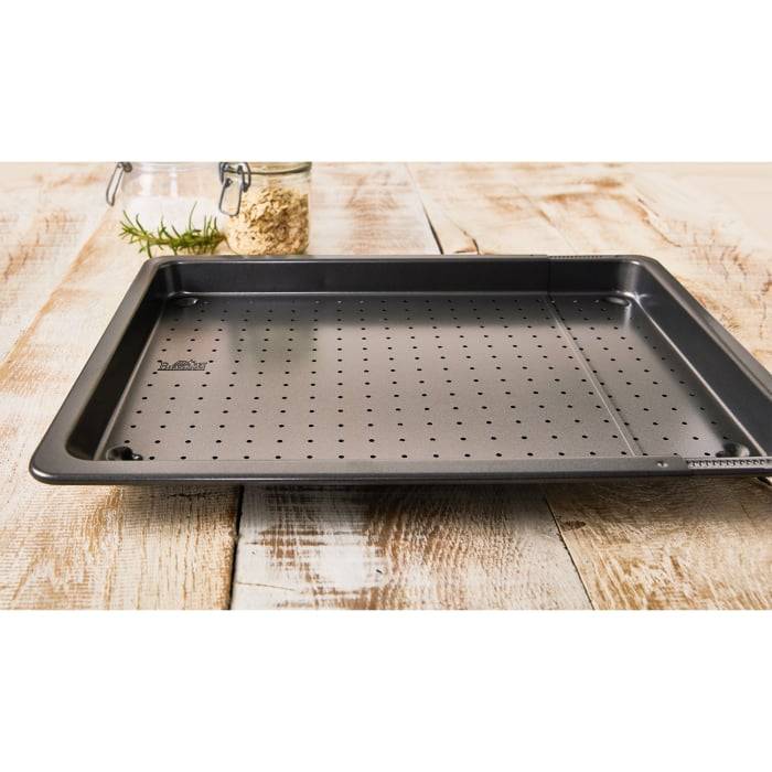 Rbv Birkmann BACKBLECH PERFORIERT UND VERSTELLBAR 36 – 52 x 33 CM | HÖHE 3 CM LAIB & SEELE Wochenangebot