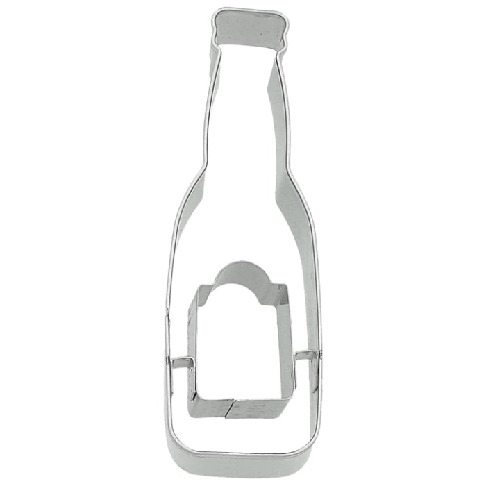 Rbv Birkmann AUSSTECHFORM BIERFLASCHE EDELSTAHL | 8,5 CM