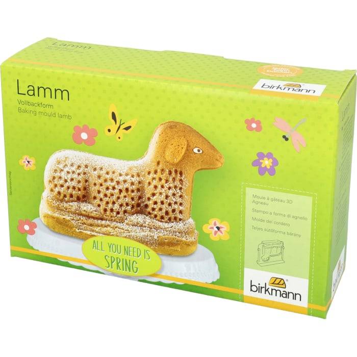Rbv Birkmann Vollbackform Lamm für ca. 900 ml Teig