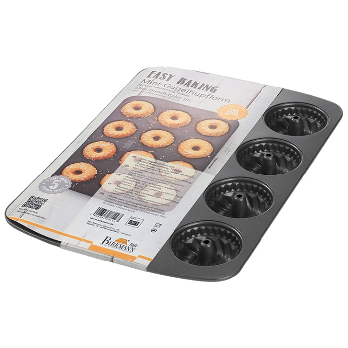 Rbv Birkmann MINI-GUGELHUPFBLECH | 12-FACH MIT MARKEN-ANTIHAFTBESCHICHTUNG EASY BAKING Online