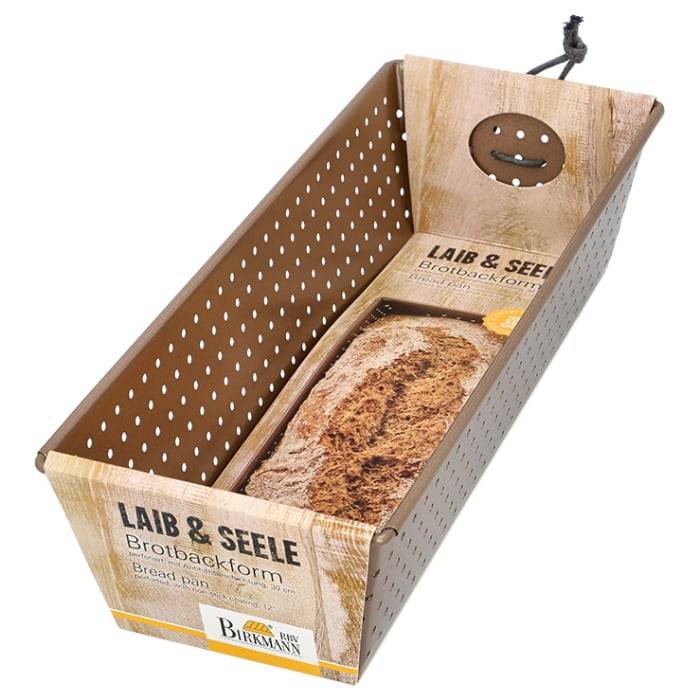 Rbv Birkmann BROTBACKFORM | 30 CM PERFORIERT | ANTIHAFTBESCHICHTET LAIB & SEELE