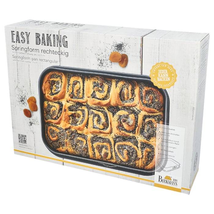 Rbv Birkmann SPRINGFORM RECHTECKIG EASY BAKING