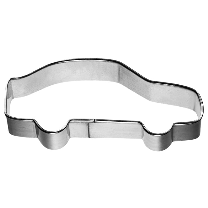 Rbv Birkmann AUSSTECHFORM LIMOUSINE WEIßBLECH MIT BRILLANTEM GLANZ | HANDGELÖTET | 7,5 CM
