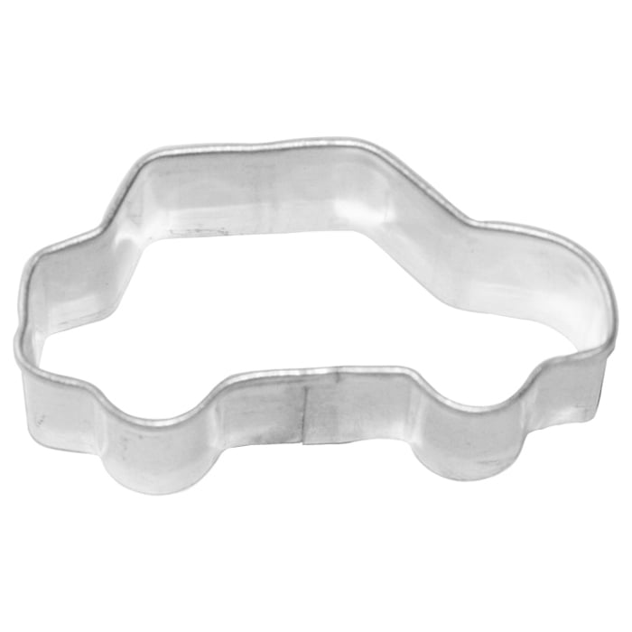 Rbv Birkmann AUSSTECHFORM AUTO WEIßBLECH MIT BRILLANTEM GLANZ | HANDGELÖTET | 5 CM