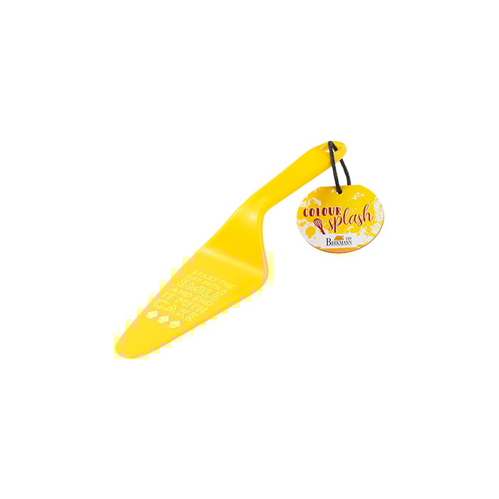 Rbv Birkmann TORTENHEBER START THE DAY WITH A SMILE AND END IT WITH CAKE GELB | 26 x 6 CM COLOUR KITCHEN