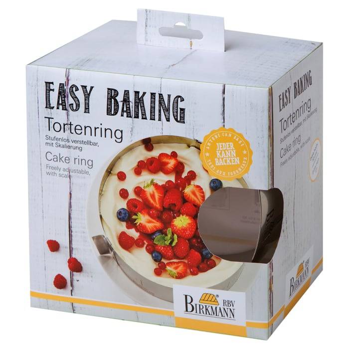 Rbv Birkmann TORTENRING HÖHE 10 CM EASY BAKING Fabrikladen