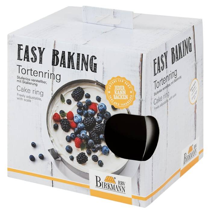 Rbv Birkmann TORTENRING HÖHE 15 CM EASY BAKING Rabatte dieses Monats
