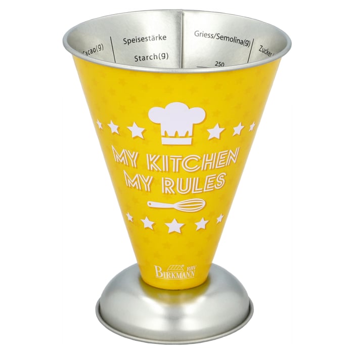 Rbv Birkmann MESSBECHER | GELB MY KITCHEN MY RULES COLOUR KITCHEN