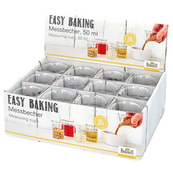 Rbv Birkmann MESSBECHER GLAS 50 ML EASY BAKING Outlet