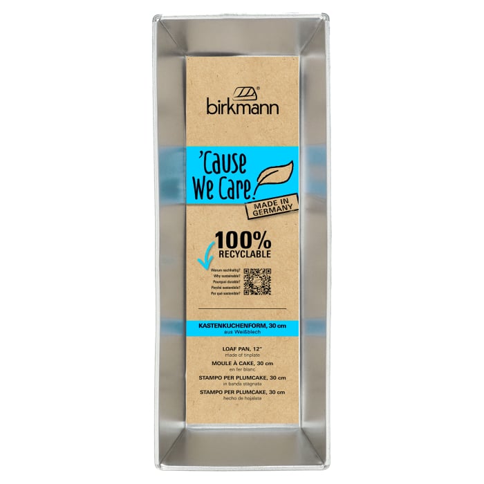 Rbv Birkmann Kastenkuchenform 30 cm ´Cause we care Saisonschlussverkauf