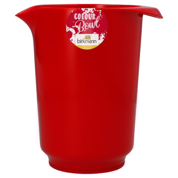 Rbv Birkmann RÜHRBECHER | 1,5 L MELAMIN | ROT Letzte 3 Tage