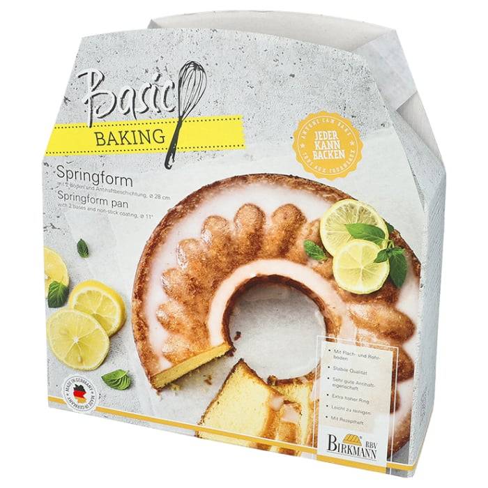 Rbv Birkmann SPRINGFORM MIT 2 BÖDEN Ø 28 CM BASIC BAKING Bis zu 60% Rabatt