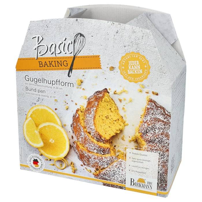 Rbv Birkmann GUGELHUPFFORM Ø 24 CM BASIC BAKING Sonderangebot der Fabrik