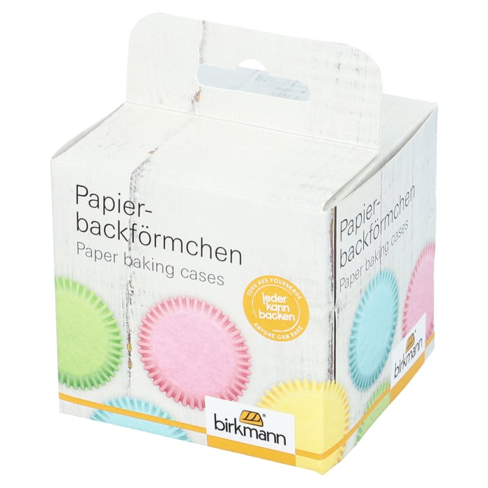 Rbv Birkmann PAPIERBACKFÖRMCHEN PASTELL | Ø 7 CM | 3 CM HOCH Letzte 2 Tage