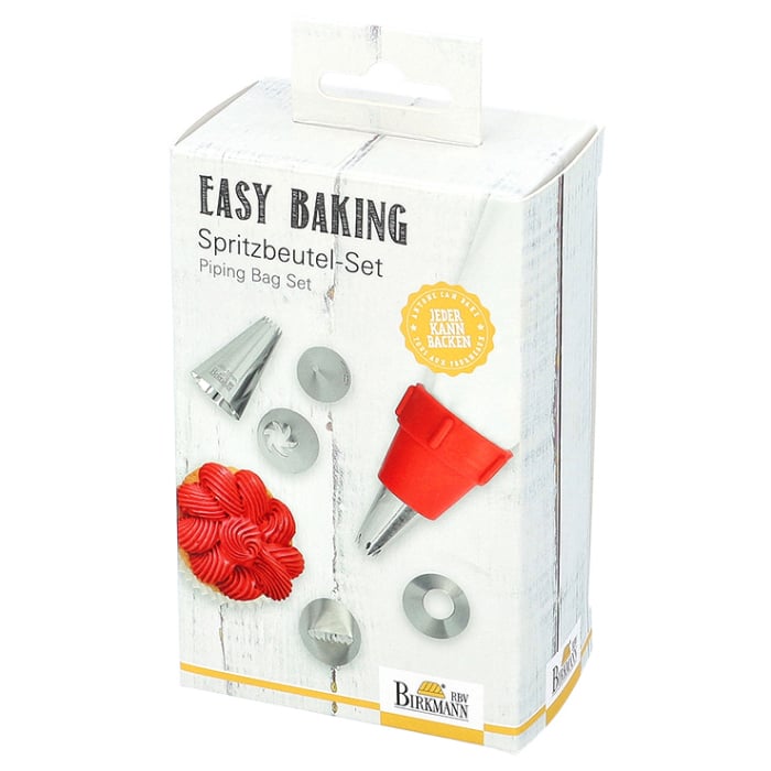 Rbv Birkmann SPRITZBEUTEL-SET | 8-TLG. EASY BAKING Saisonschlussverkauf