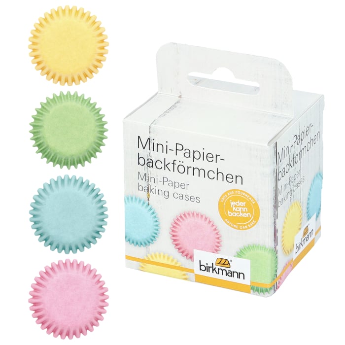Rbv Birkmann MINI-PAPIERBACKFÖRMCHEN PASTELL | Ø 4,5 CM | 2,5 CM HOCH Valentinstagsangebot
