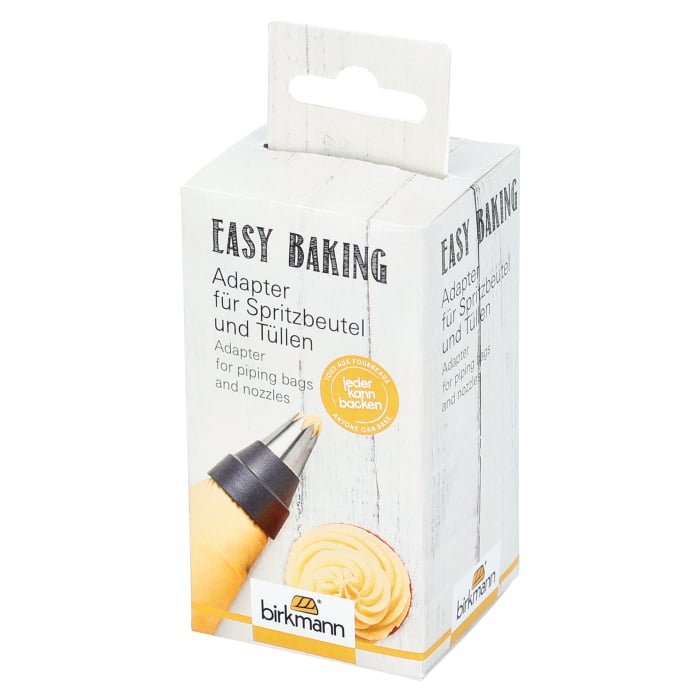 Rbv Birkmann ADAPTER FÜR SPRITZBEUTEL UND TÜLLEN | LEBENSMITTELECHTER KUNSTSTOFF | 5 x 5 x 10 CM EASY BAKING Tiefpreis