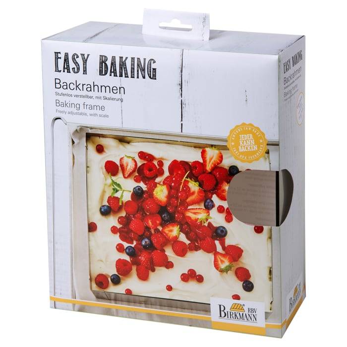 Rbv Birkmann BACKRAHMEN VERSTELLBAR EASY BAKING JETZT KAUFEN