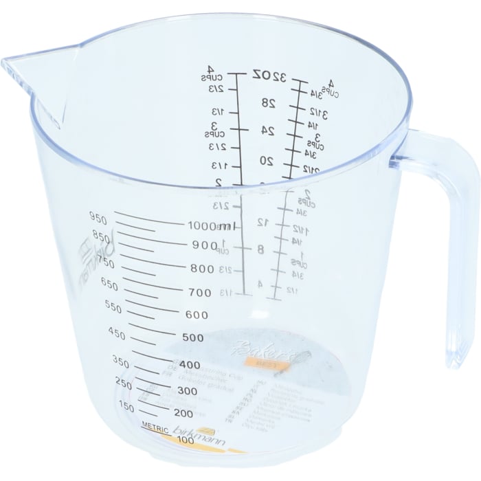 Rbv Birkmann Messbecher | für 1000 ml Baker´s Best Sonderangebot der Fabrik