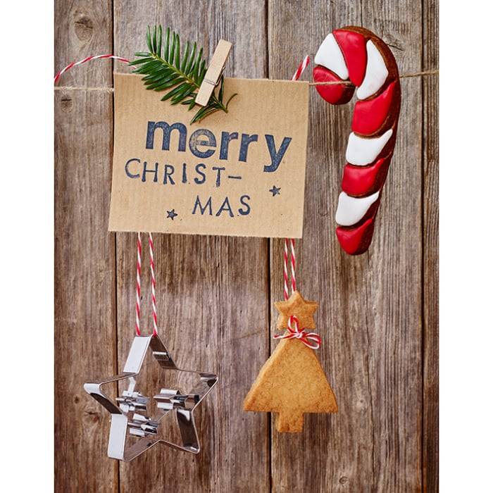 Rbv Birkmann PLÄTZCHEN - AUSSTECHFORM WEIHNACHTS-STERN EDELSTAHL | MIT INNENPRÄGUNG | 6,5 CM Versandkostenfrei