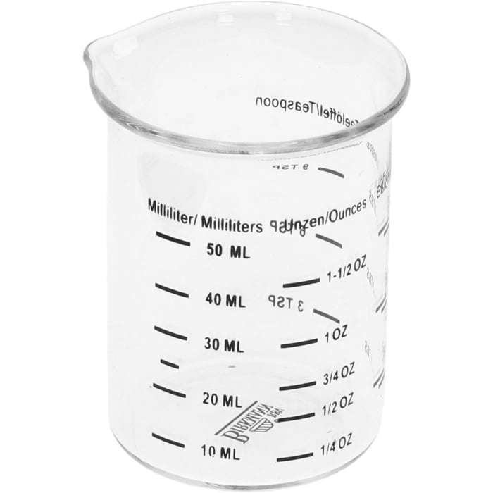Rbv Birkmann Messbecher Glas 50 ml Baker´s Best Preisnachlass