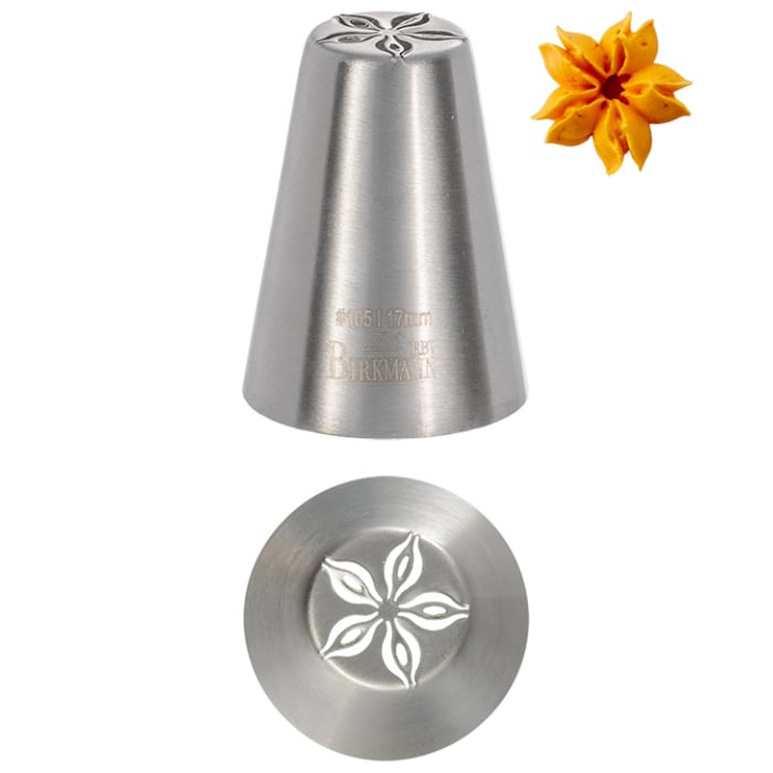 Rbv Birkmann Designtülle Nr. 105 Edelstahl | Ø 17 mm Saisonschlussverkauf