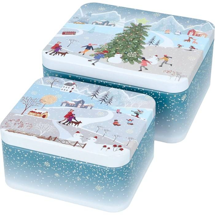 Rbv Birkmann Gebäckdosen-Set Winter Wonderland Klein