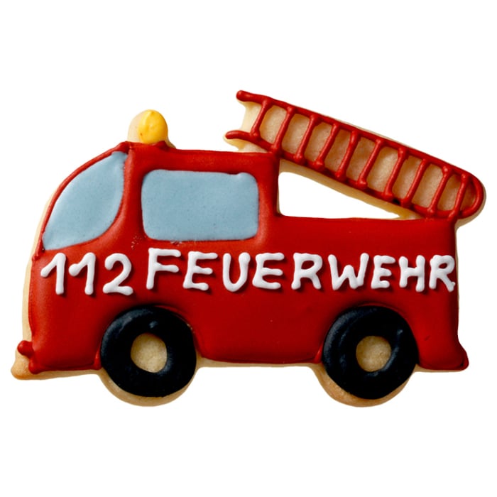 Rbv Birkmann AUSSTECHFORM FEUERWEHRAUTO EDELSTAHL | 9 CM Fabrikpreis