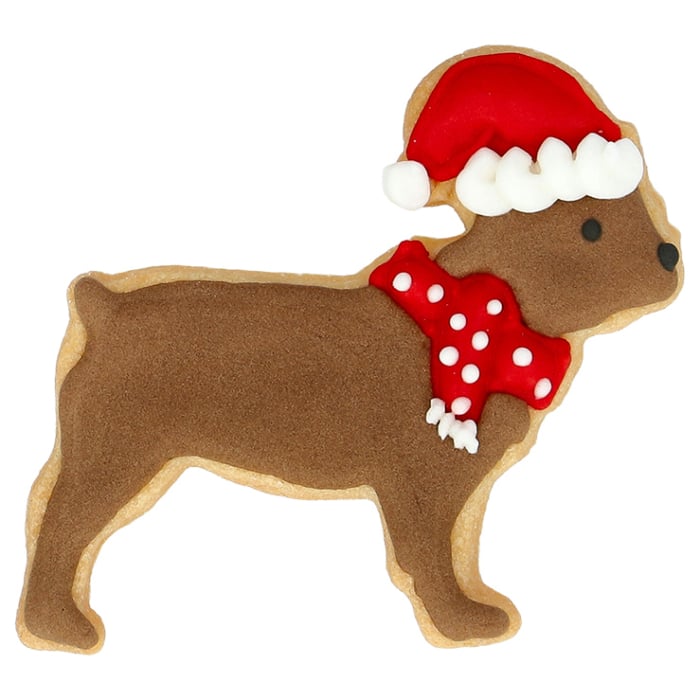 Rbv Birkmann Ausstechform | Weihnachts-Bulldogge | 6 cm Valentinstagsangebot