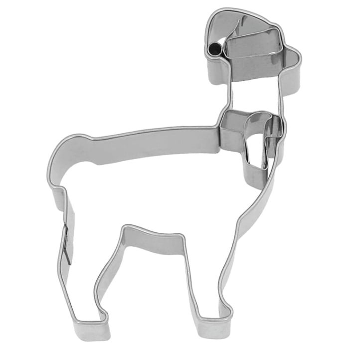 Rbv Birkmann Ausstechform | Weihnachts-Lama | 9 cm