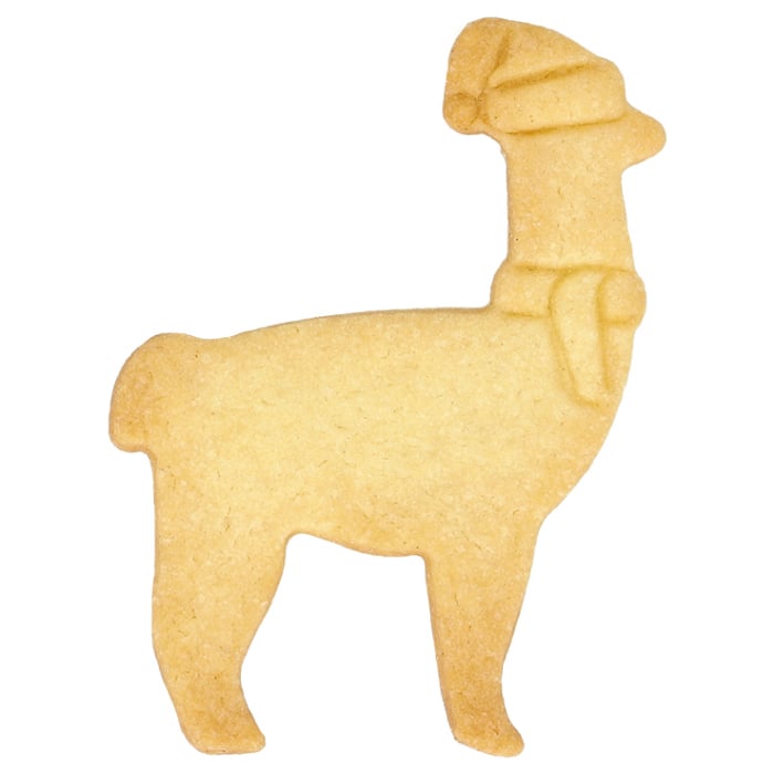 Rbv Birkmann Ausstechform | Weihnachts-Lama | 9 cm Blitzangebot