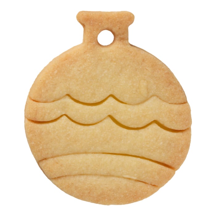 Rbv Birkmann PLÄTZCHEN - AUSSTECHFORM CHRISTBAUMKUGEL EDELSTAHL | MIT INNENPRÄGUNG | 6,5 CM Letzte 3 Tage