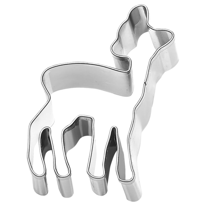 Rbv Birkmann PLÄTZCHEN - AUSSTECHFORM REHKITZ EDELSTAHL | 6 CM Vierteljährliche Förderung