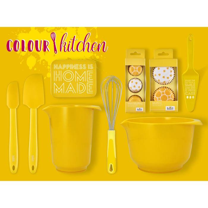 Rbv Birkmann GESCHENKBOX HAPPINESS IS HOMEMADE GELB | 12 x 10 x 6 CM COLOUR KITCHEN Auslauf