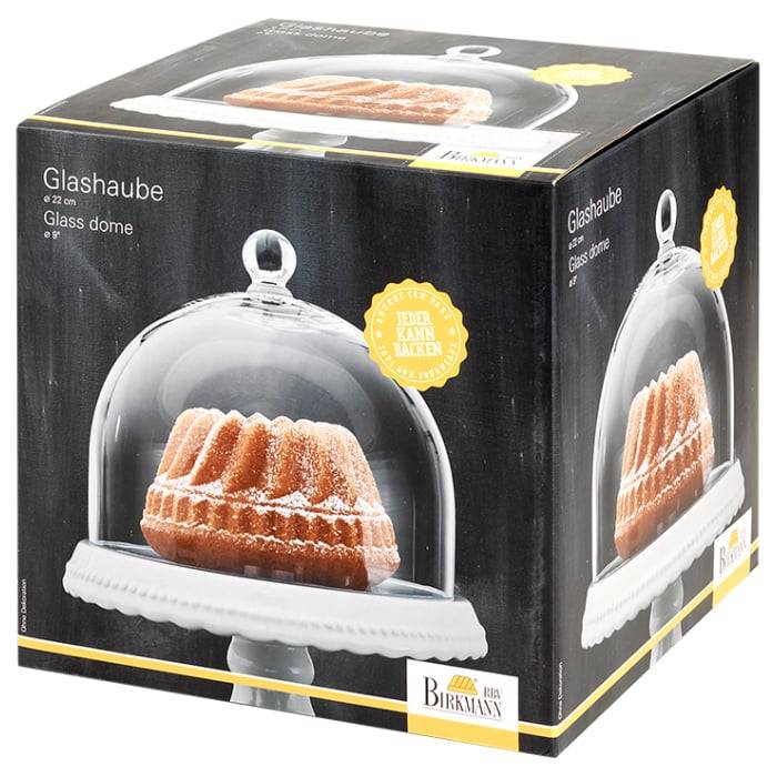 Rbv Birkmann GLASHAUBE Ø 22 CM | HÖHE 19 CM PREMIUM BAKING Saisonschlussverkauf