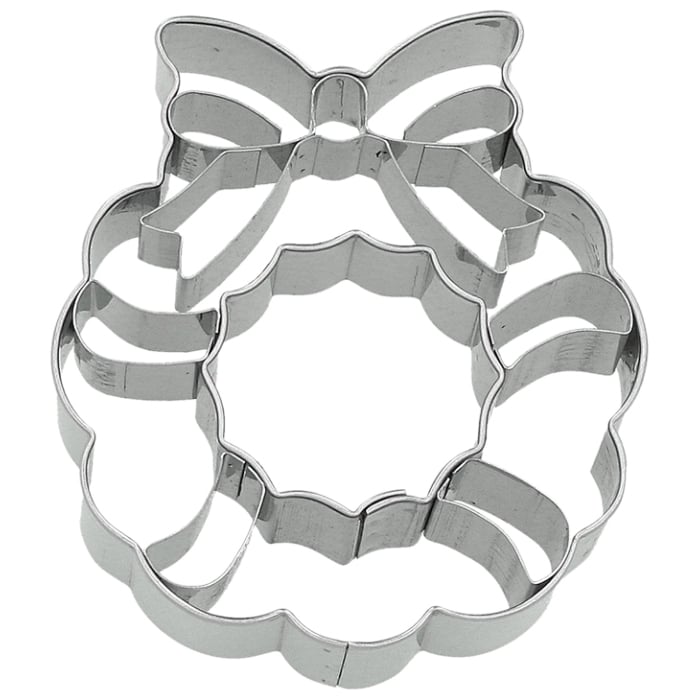 Rbv Birkmann AUSSTECHFORM WEIHNACHTSKRANZ EDELSTAHL | 7,5 CM