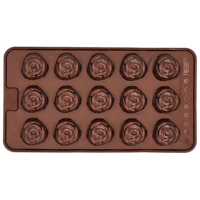 Rbv Birkmann PRALINENFORM ROSE 2-TLG. CHOCOLATERIE Auslauf