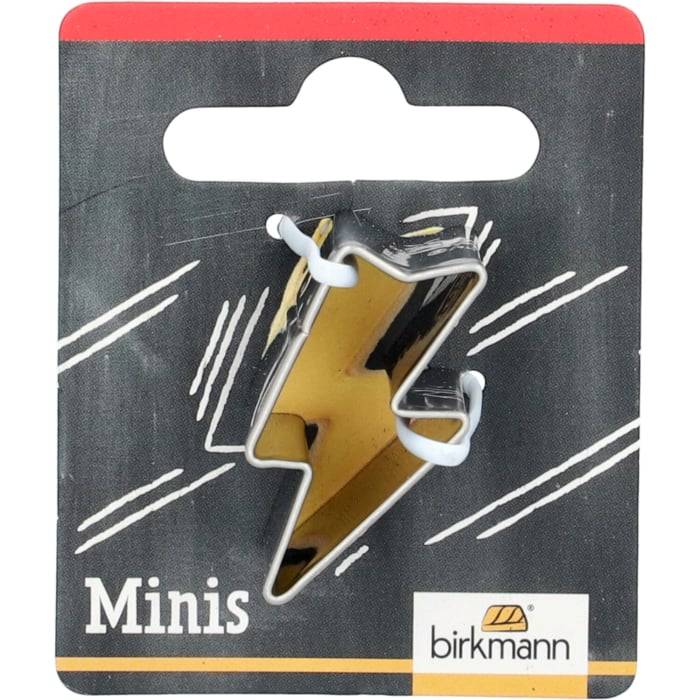 Rbv Birkmann Mini-Ausstechform Blitz Edelstahl | 3 cm
