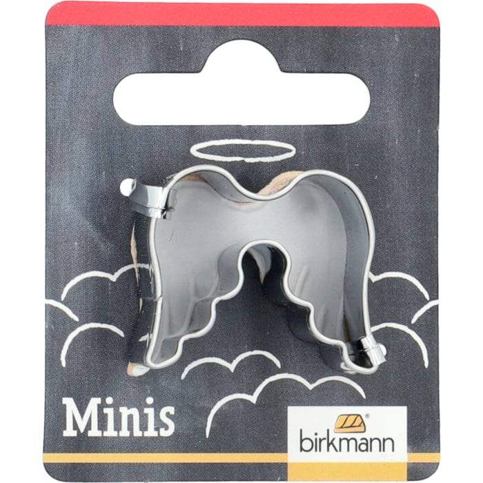 Rbv Birkmann Mini-Ausstechform Flügel Edelstahl | 3 cm Heißer Verkauf