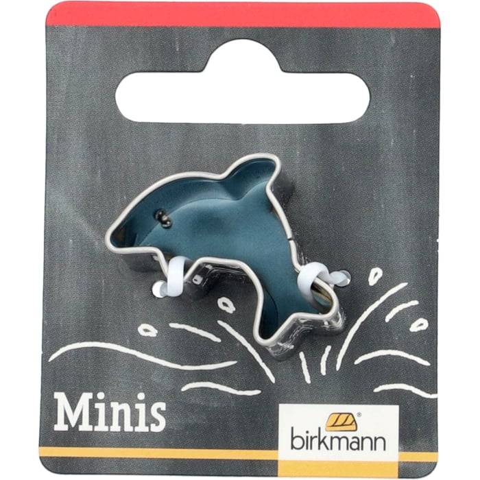 Rbv Birkmann Mini-Ausstechform Delfin Edelstahl | 2,8 cm
