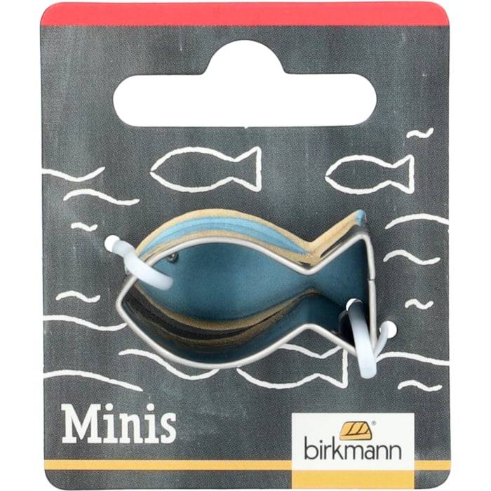 Rbv Birkmann Mini-Ausstechform Fisch Edelstahl | 3 cm Bestseller