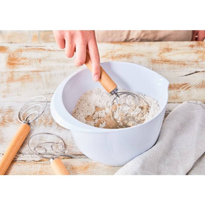 Rbv Birkmann Teigrührer mit zwei Schlaufen Dänischer Schneebesen | 34 cm Laib & Seele Sonderangebot der Fabrik