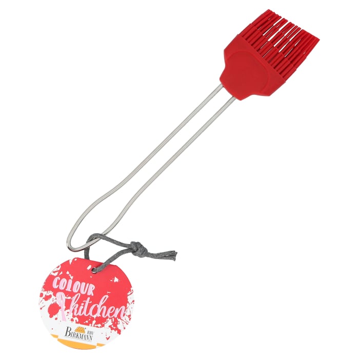 Rbv Birkmann SILIKONPINSEL | GROß ROT | 21 x 4 CM COLOUR KITCHEN Fabrikladen