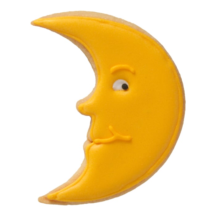 Rbv Birkmann PLÄTZCHEN - AUSSTECHFORM MOND EDELSTAHL | MIT INNENPRÄGUNG | 8 CM Saisonschlussverkauf