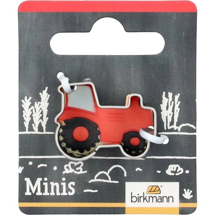 Rbv Birkmann Mini-Ausstechform Traktor Edelstahl | 2,7 cm