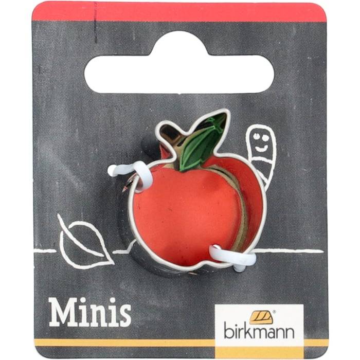 Rbv Birkmann Mini-Ausstechform Apfel Edelstahl | 2,5 cm Riesige Ersparnisse